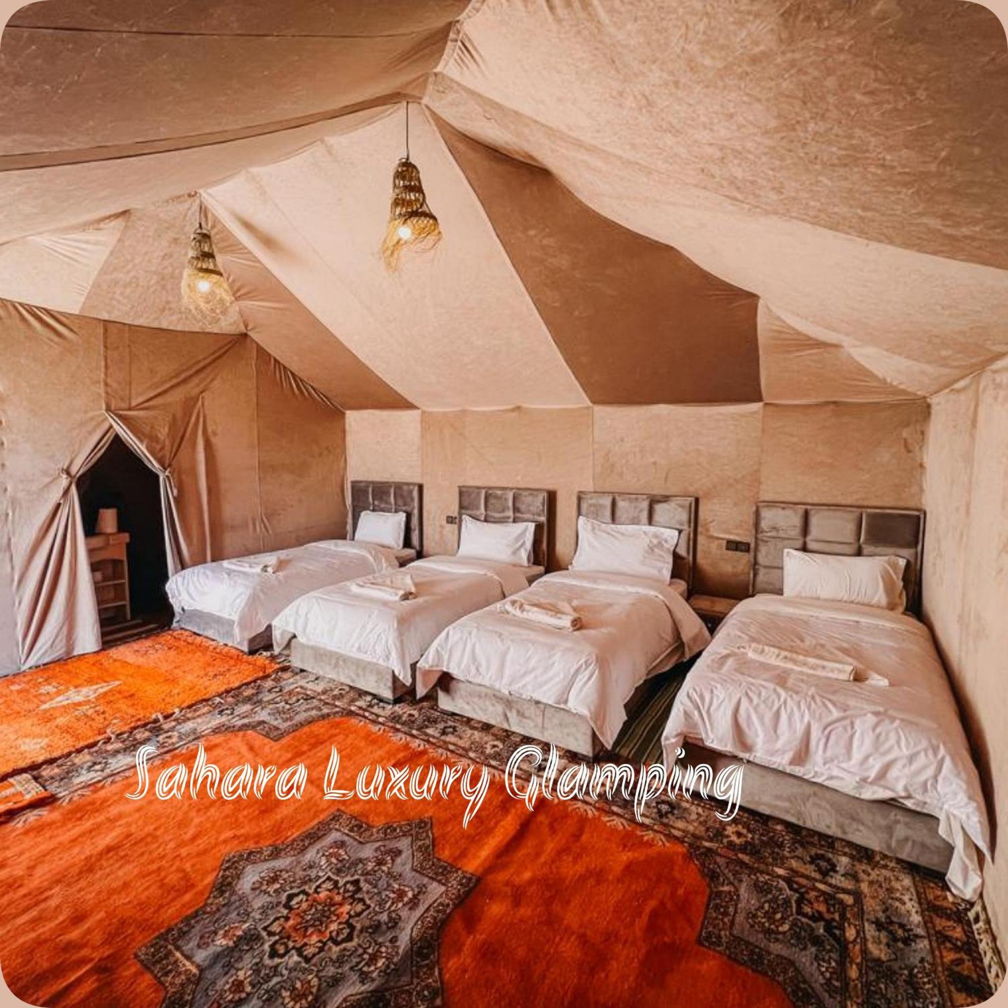 فندق Sahara Luxury Glamping مرزوكة المظهر الخارجي الصورة