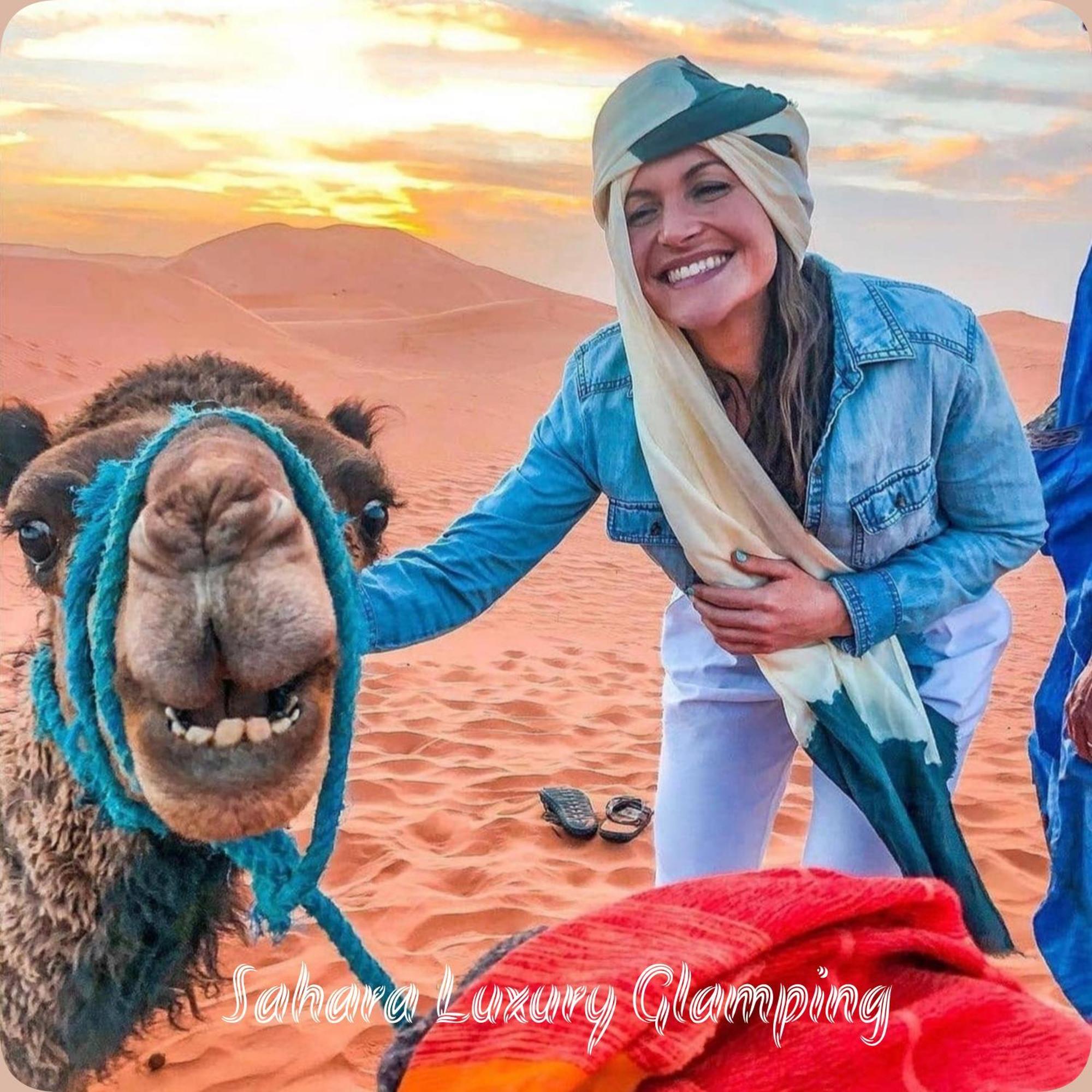 فندق Sahara Luxury Glamping مرزوكة المظهر الخارجي الصورة