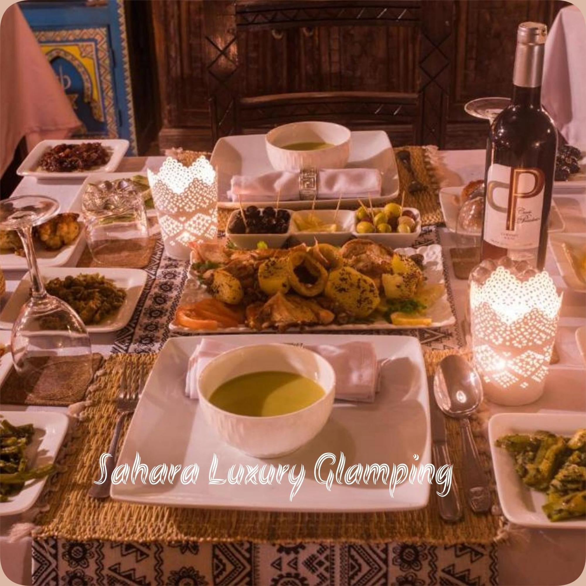 فندق Sahara Luxury Glamping مرزوكة المظهر الخارجي الصورة