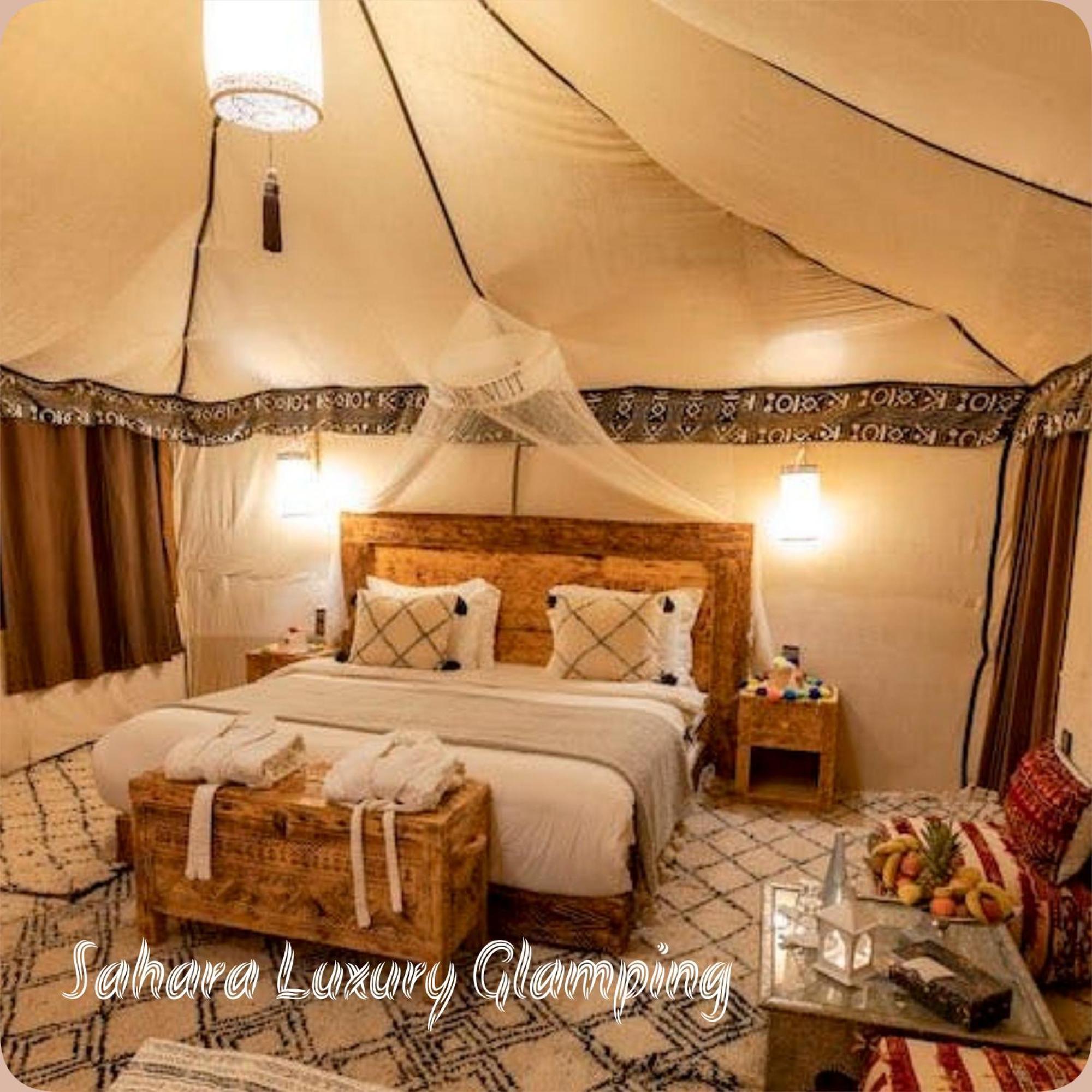 فندق Sahara Luxury Glamping مرزوكة المظهر الخارجي الصورة